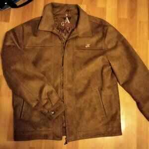 Armani Brown Suede Jacket